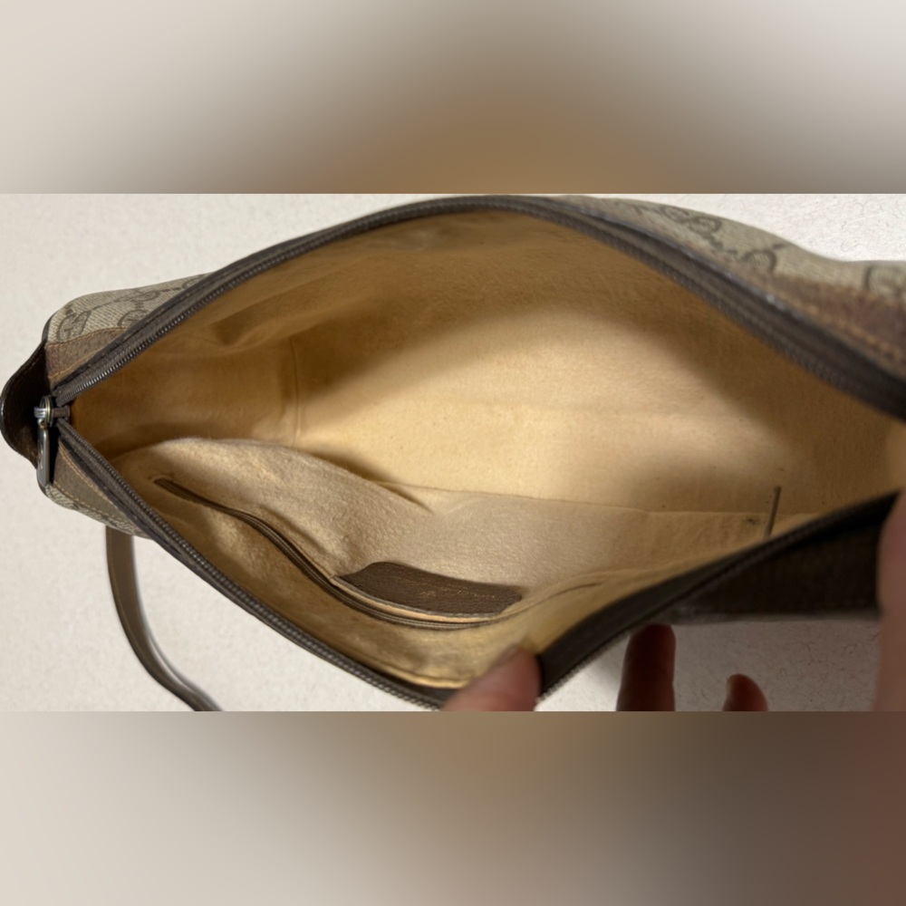 Gucci Vintage Supreme Web Sherry Line shoulder/crossbody bag - Picture 13 of 16